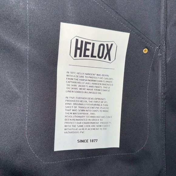 Women's Helly Hansen Women’s Kirkwall ll Dark Grey Green Hooded Raincoat Size L - Picture 9 of 12